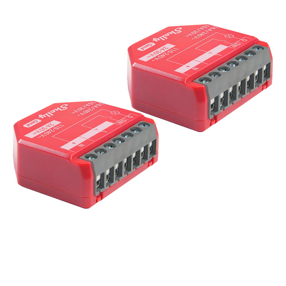 Shelly 1PM Gen4 WLAN Smart Relais mit Leistungsmessung Bluetooth Matter Shelly