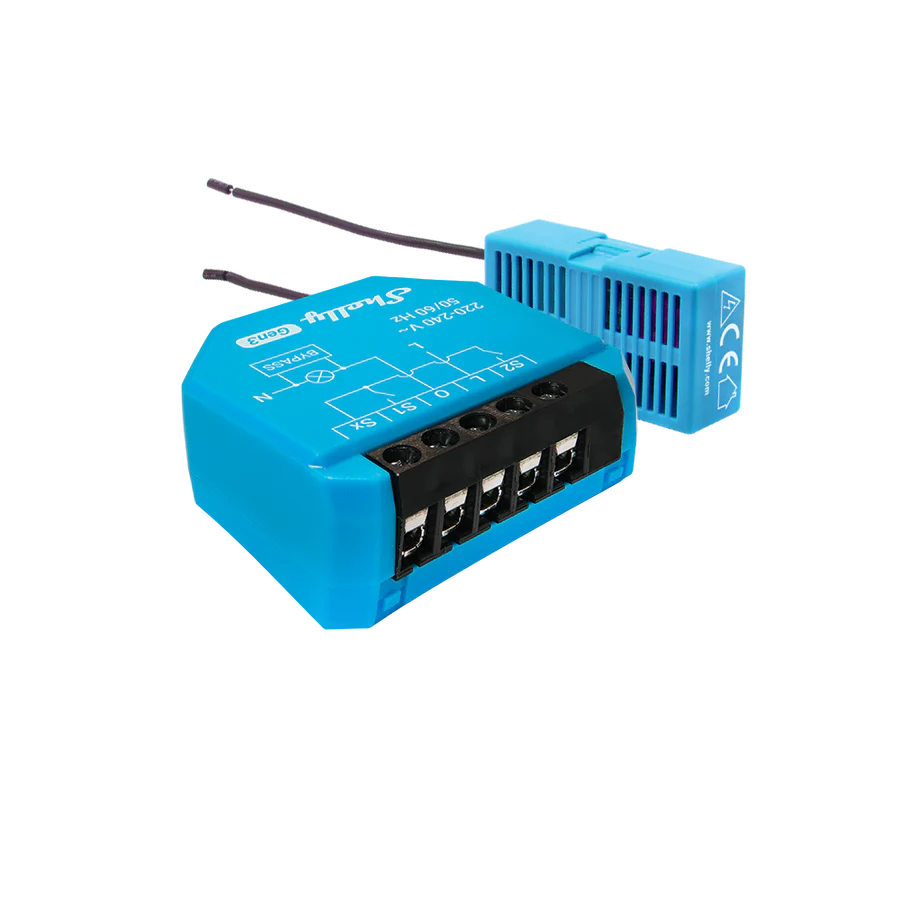Shelly 1L Gen3 WLAN Smart Schalter No-Neutral mit Bluetooth Matter und Bypass PV One