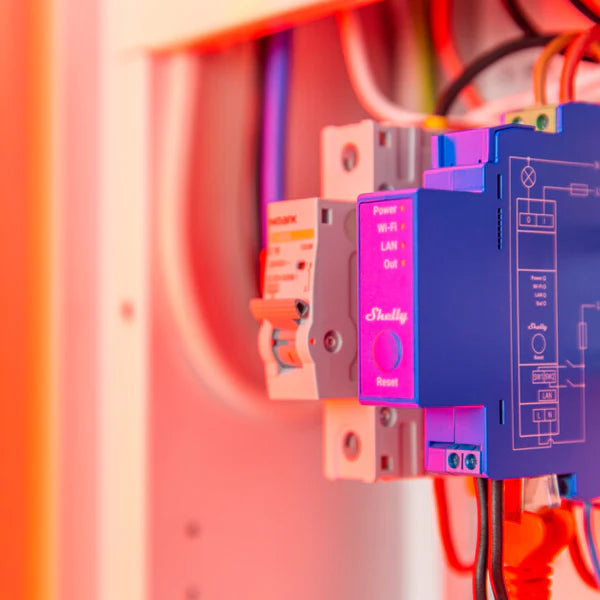 Shelly Pro 1 DIN-Schienen 1-Kanal Relais mit WLAN LAN Bluetooth Shelly