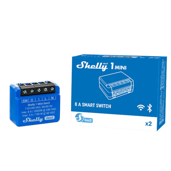 Shelly 1 Mini Gen3 Shelly