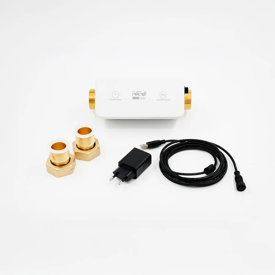 Shelly Neo Smart Water Valve NAS-WV02W DN25 Wasserventil mit Ultraschall-Messung WLAN Bluetooth Shelly