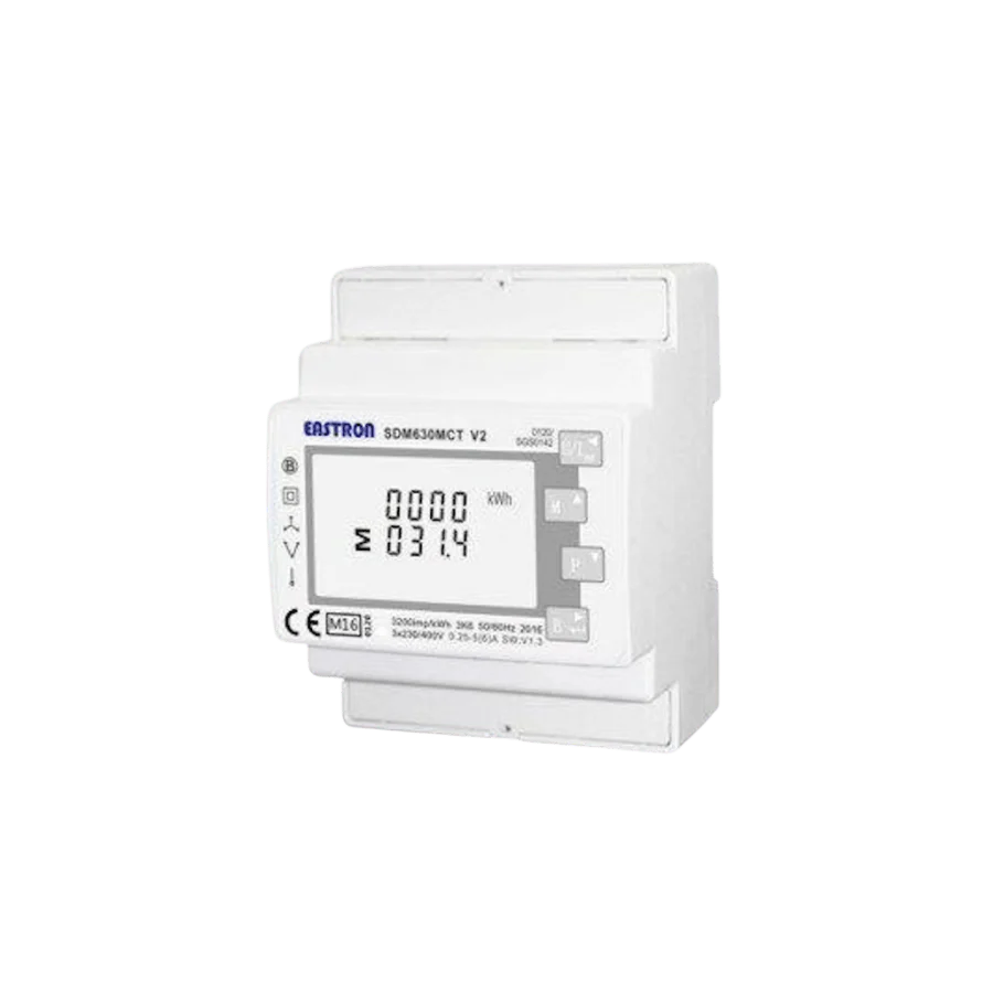 Solplanet Smart Meter SDM630-MCT 3-Phasen Stromzähler mit 3x 250A Stromwandlern Solplanet