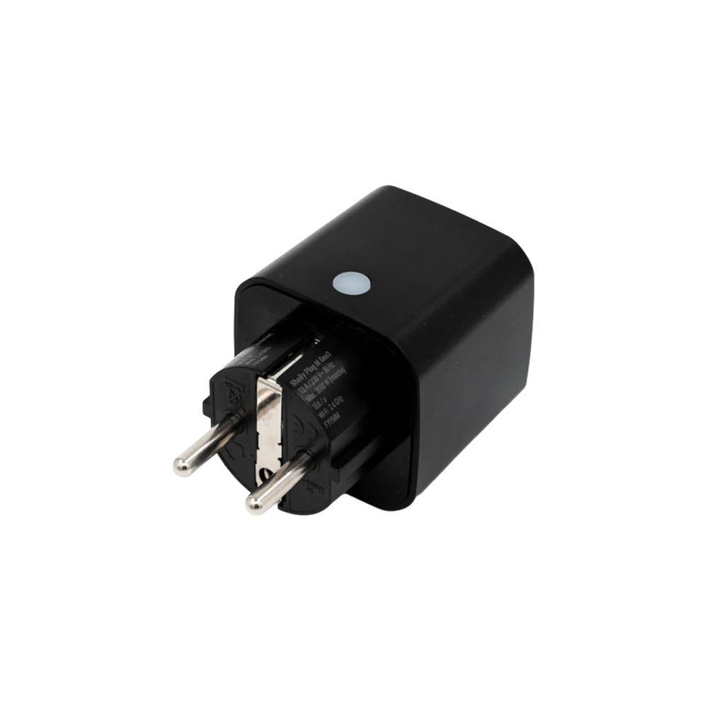 Shelly Plug M Gen3 WLAN Steckdose 13A mit Matter, Bluetooth und Messfunktion Shelly