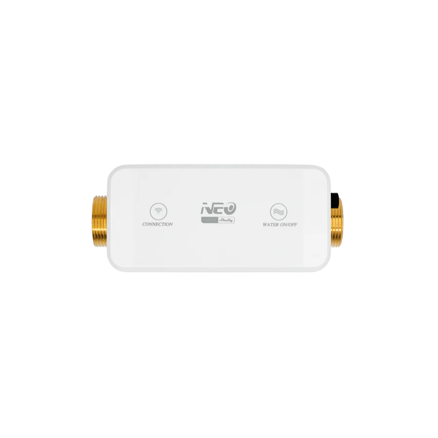 Shelly Neo Smart Water Valve NAS-WV02W DN25 Wasserventil mit Ultraschall-Messung WLAN Bluetooth Shelly