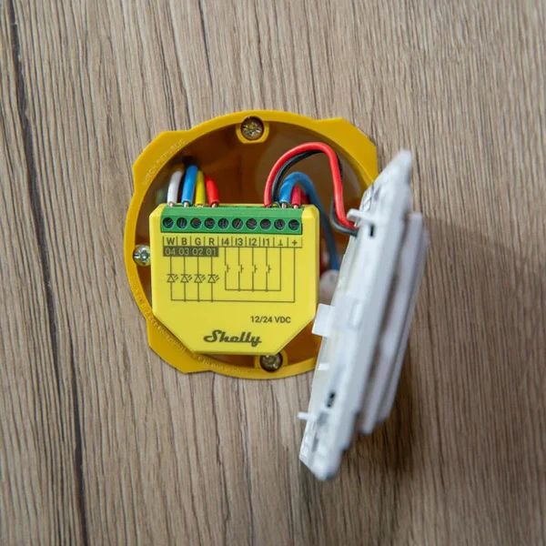 Shelly Plus RGBW PM - PV One