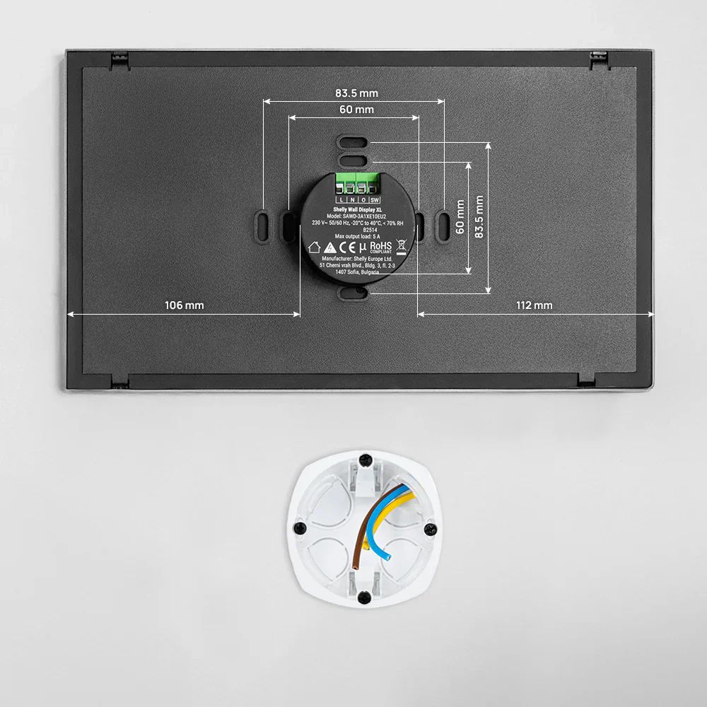 Shelly Wall Display XL - PV One