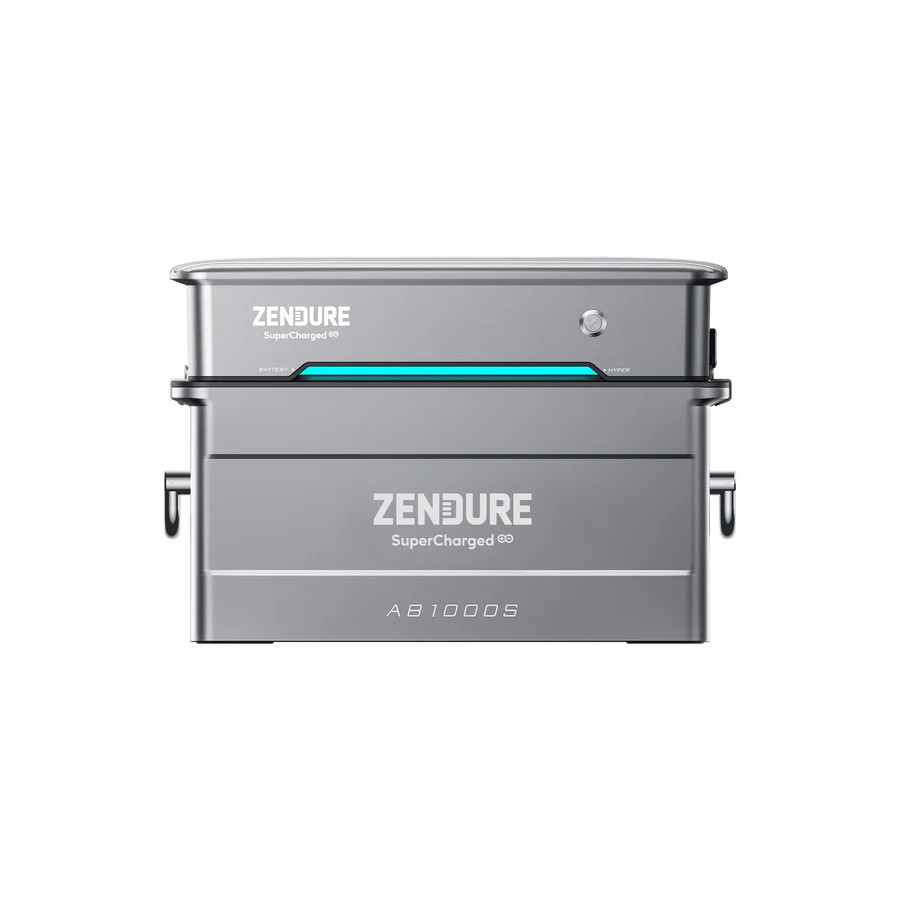 Zendure AIO Pro 1200 SolarFlow Hyper 2000 All-in-One Balkonkraftwerk Speicher 1200W AC mit AB1000S Erweiterungsbatterie Zendure