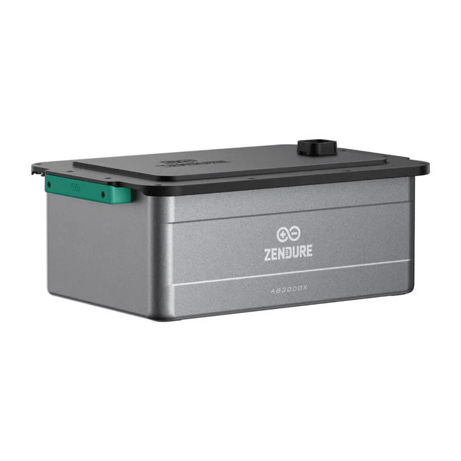 Zendure AB3000X S2 Erweiterungsbatterie 2,88 kWh LiFePO4 Zusatzakku für SolarFlow 2400 AC Zendure